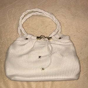 White purse